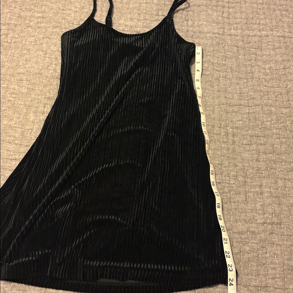 Elegant Black Sleeveless nightgown - Picture 4 of 4